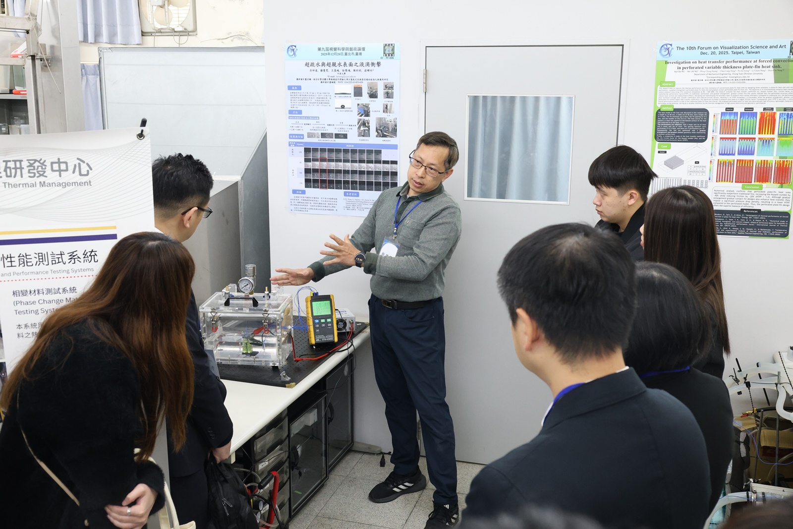 03 中原大學機械系打造「熱管理材料與性能測試系統」，用以評估和分析材料的熱物理性 0