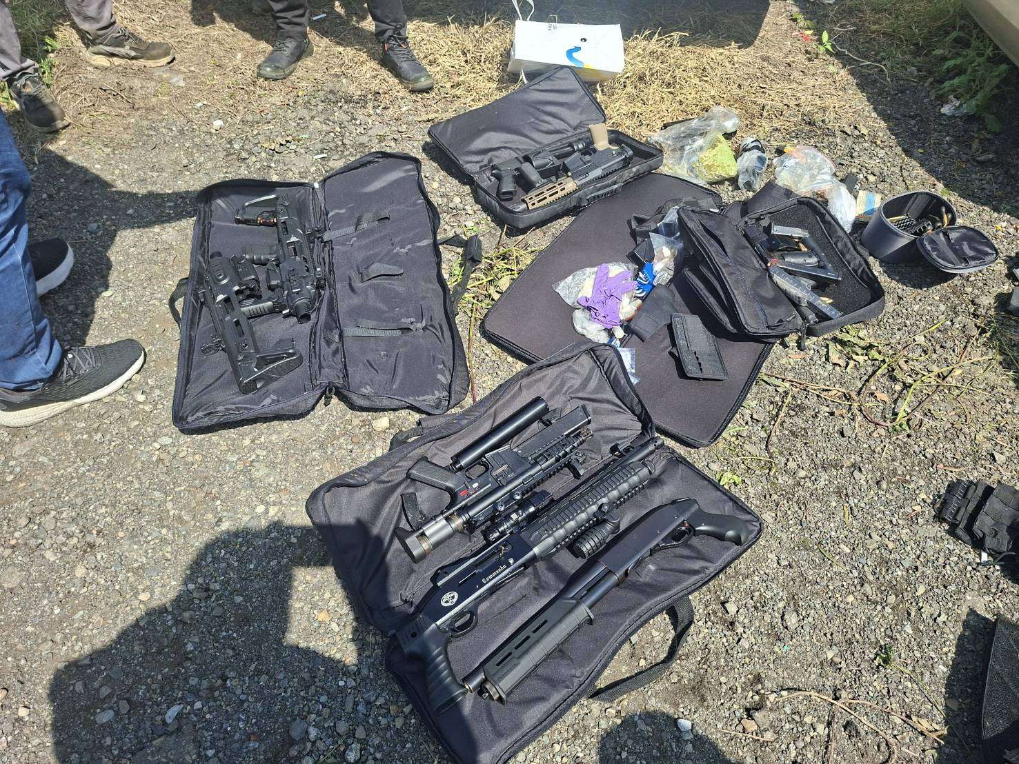 軍火庫藏桃園汽修廠「火力驚人」檢警攻堅逮5人瓦解黑幫犯罪氣焰