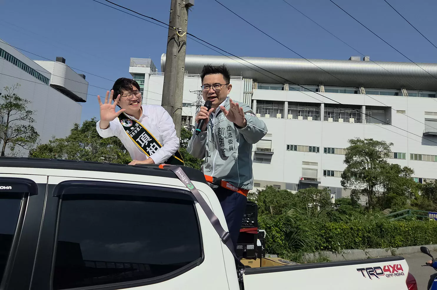 民進黨楊梅議員初選衝刺 賴瑞隆推薦唯一支持新人項柏翰 172484