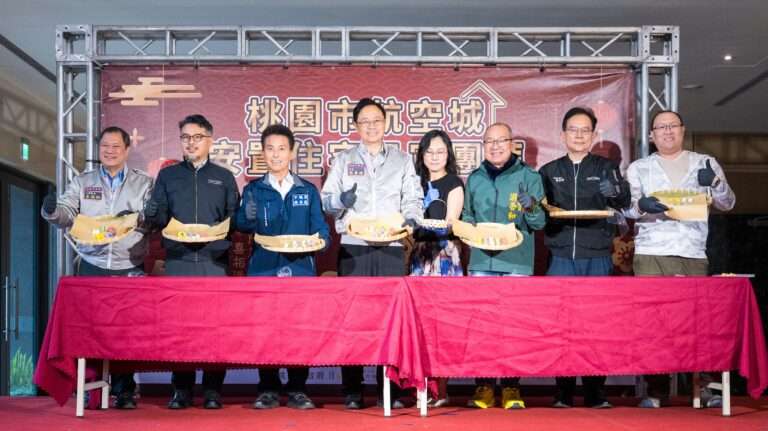 桃園航空城安置住宅交屋率近九成 張善政元宵團拜祝居民安居樂業
