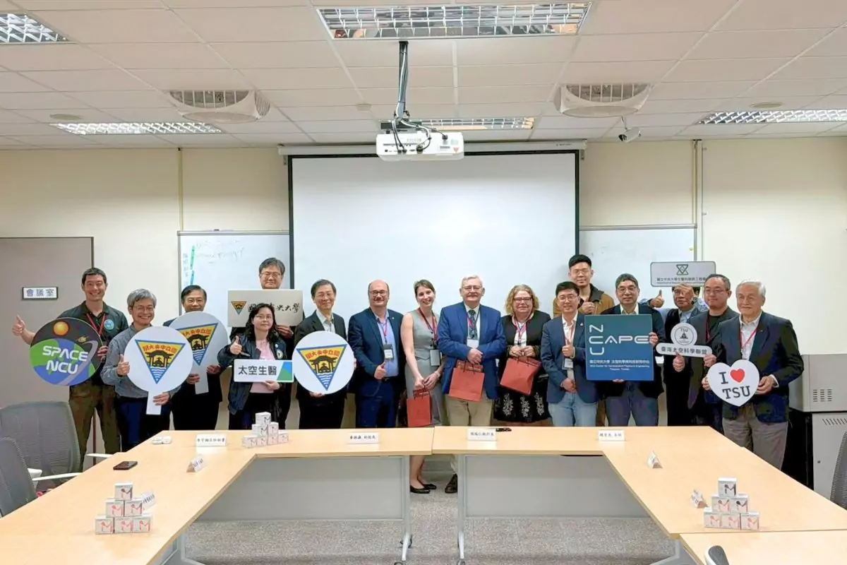 產學合作新突破!中央大學結合微重力模擬系統 研發太空防護霜 20260303 3