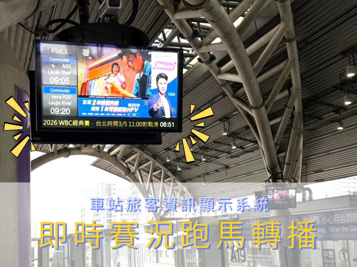 WBC經典賽開打!桃捷車站化身即時轉播站 這樣抽一日票 20260304 05064461