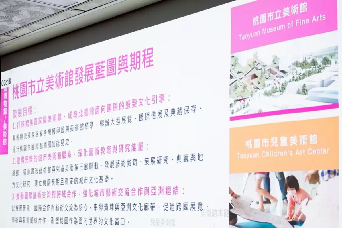 桃園市立美術館年底竣工 張善政:補足大型藝文展演量能 411af143 9ba6 4cde 9e92 4c63e8a981f9