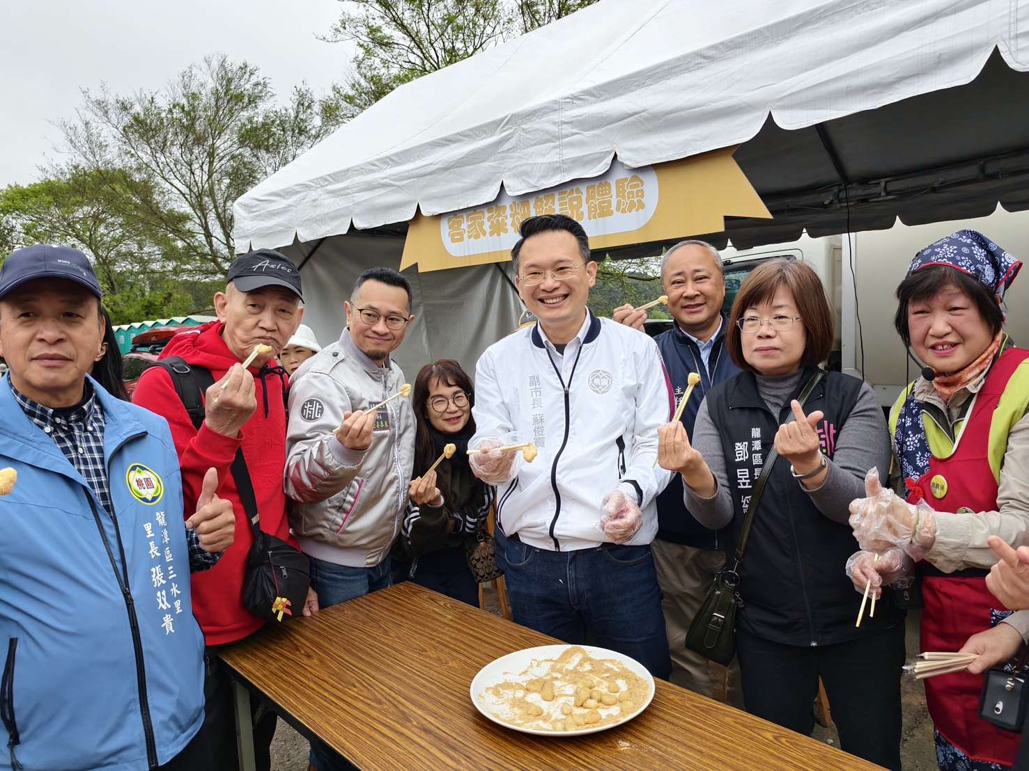 體驗客家三獻禮!蘇俊賓大北坑搗糍粑、天穿日祭天傳承永續