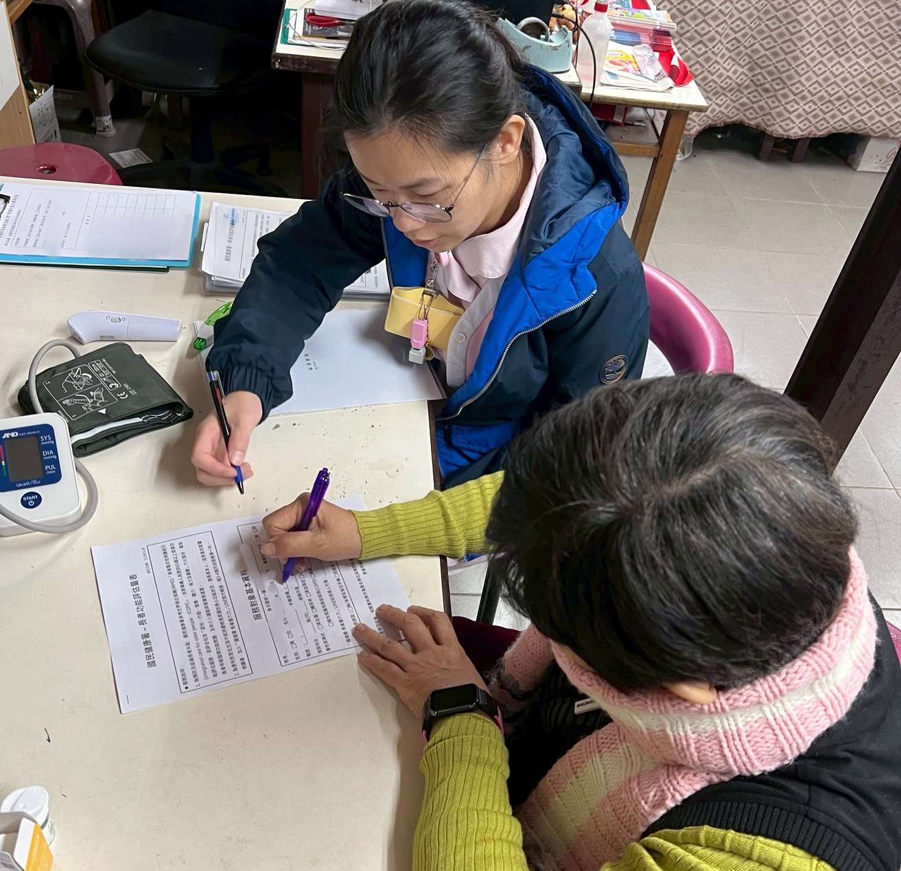 4圖四：至偏鄉執行ICOPE評估及辦理講座 0