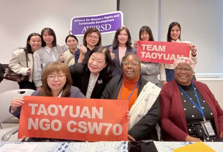 桃園婦幼、青年局長赴紐約 暢談懷孕移工權益與婦女經濟賦權