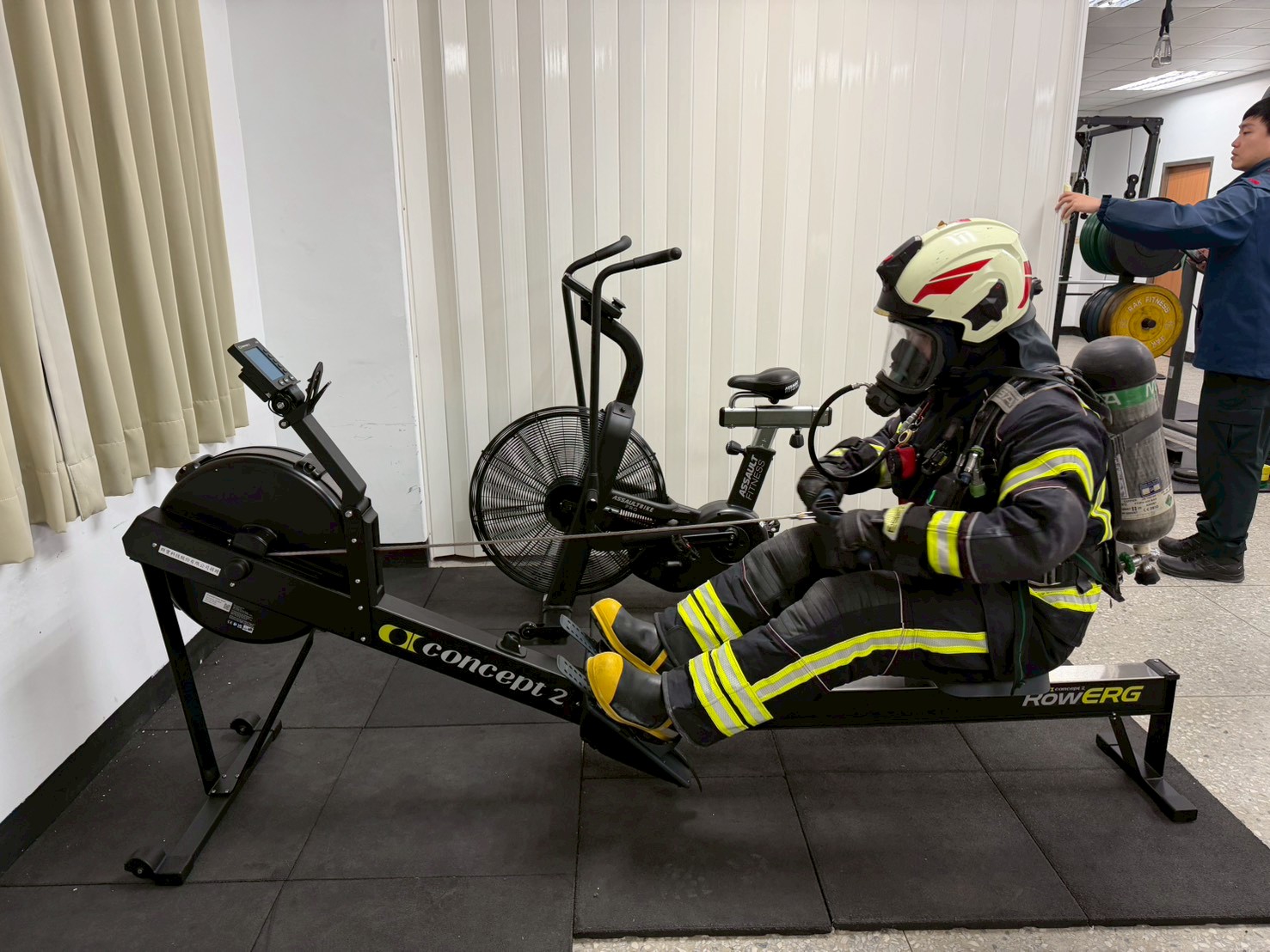 桃消山腳分隊獲捐贈健身器材 強化消防戰力 LINE ALBUM 群寶捐贈案 260316 9 0