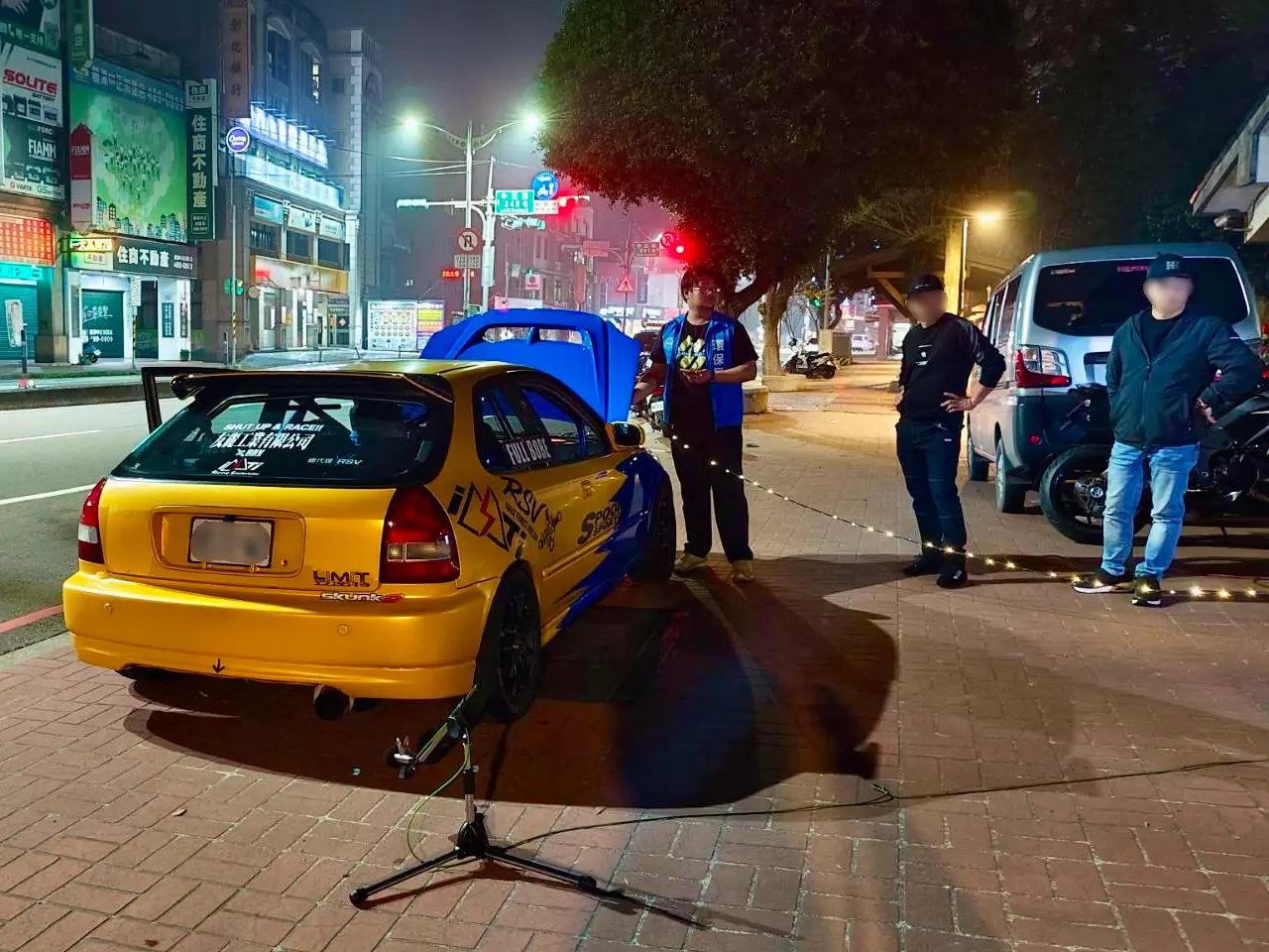 龍潭Honda Civic車主求警「油門別催太深」 噪音仍飆110分貝挨罰 龍潭Honda Civic車主求警「油門別催太深」 噪音仍飆110分貝挨罰