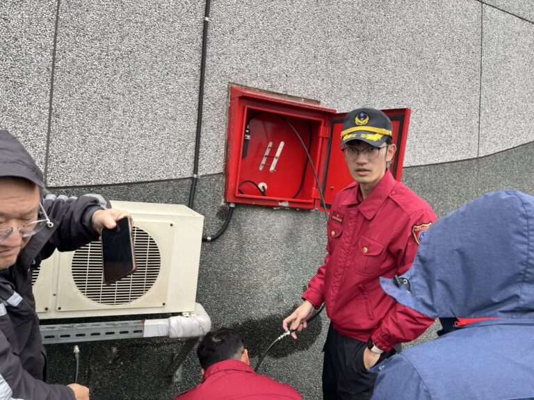 守護桃捷站內安全！竹圍消防分隊測繪通訊死角 鞏固救災防線