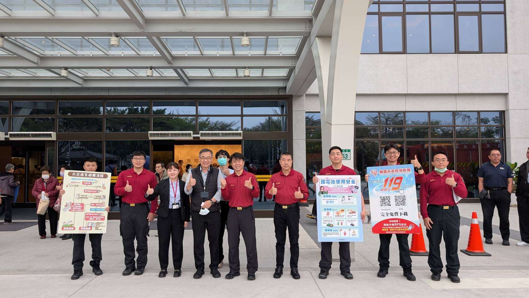 守護北桃園醫療新據點!大林消防前進聖保祿醫院 建立完整救災圖資 守護北桃園醫療新據點!大林消防前進聖保祿醫院 建立完整救災圖資