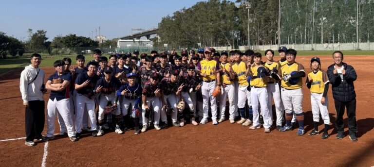 開南大學承辦大航盃壘球賽 郭李建夫開球點燃戰火
