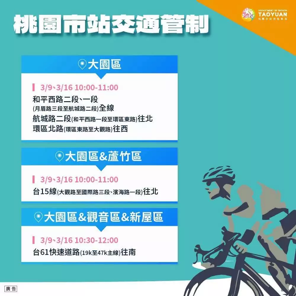 國際自由車環台賽3/16桃園登場 桃警超前部署演練交管 S 51519498 0