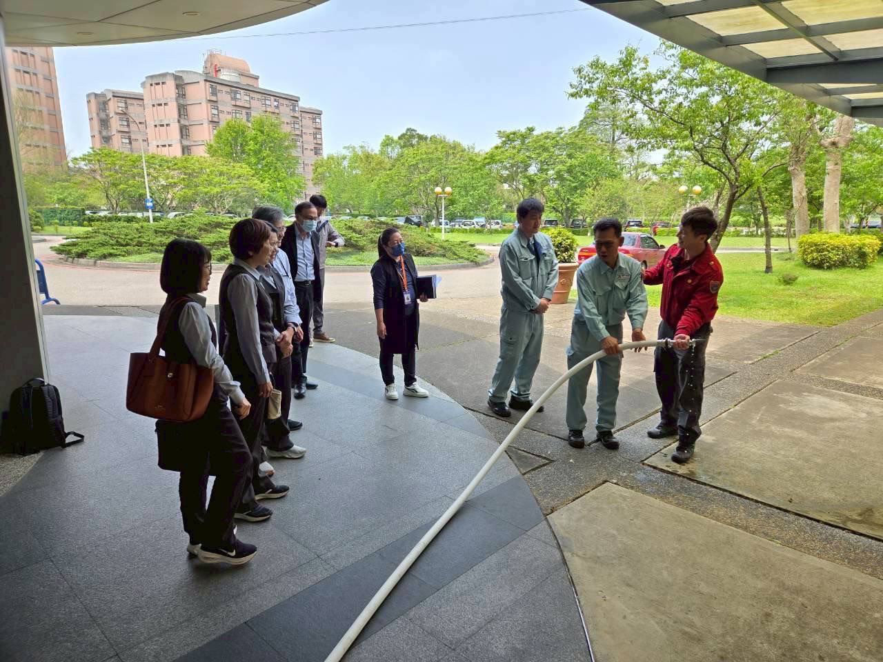 桃消高平分隊攜手渴望園區 提升企業防火管理 S 55721995 0