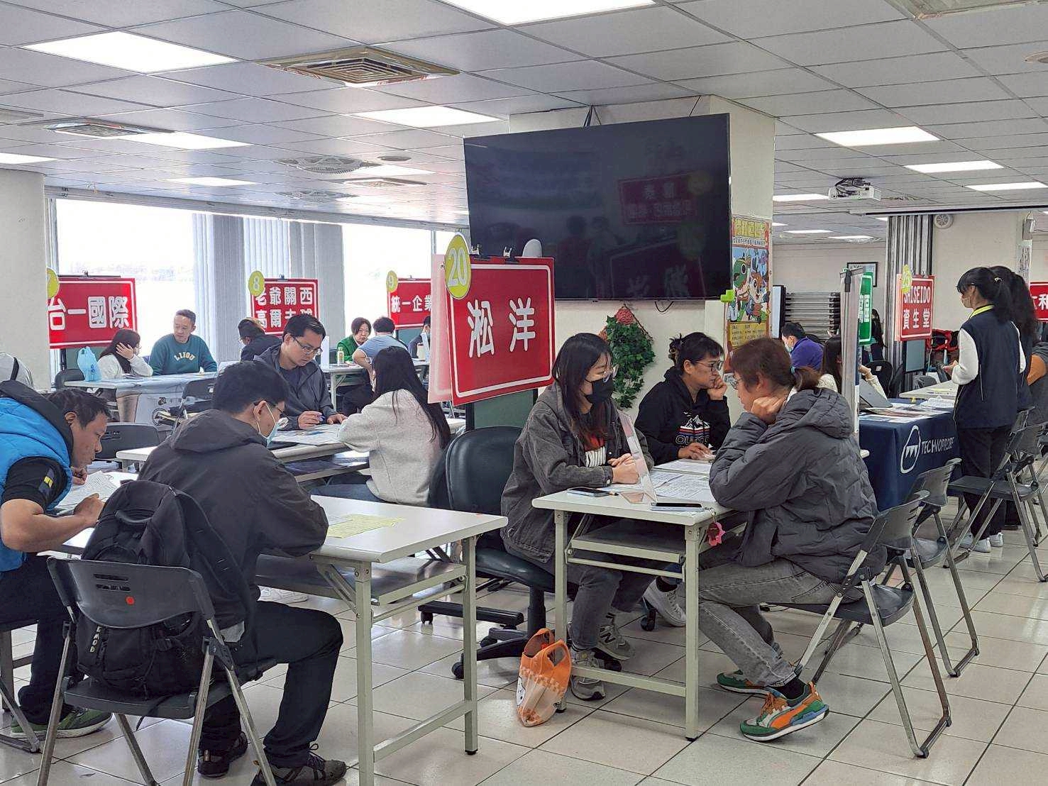 桃園人找工作看這!就服處徵才活動4月接力登場 釋出5千職缺 桃園人找工作看這!就服處徵才活動4月接力登場 釋出5千職缺