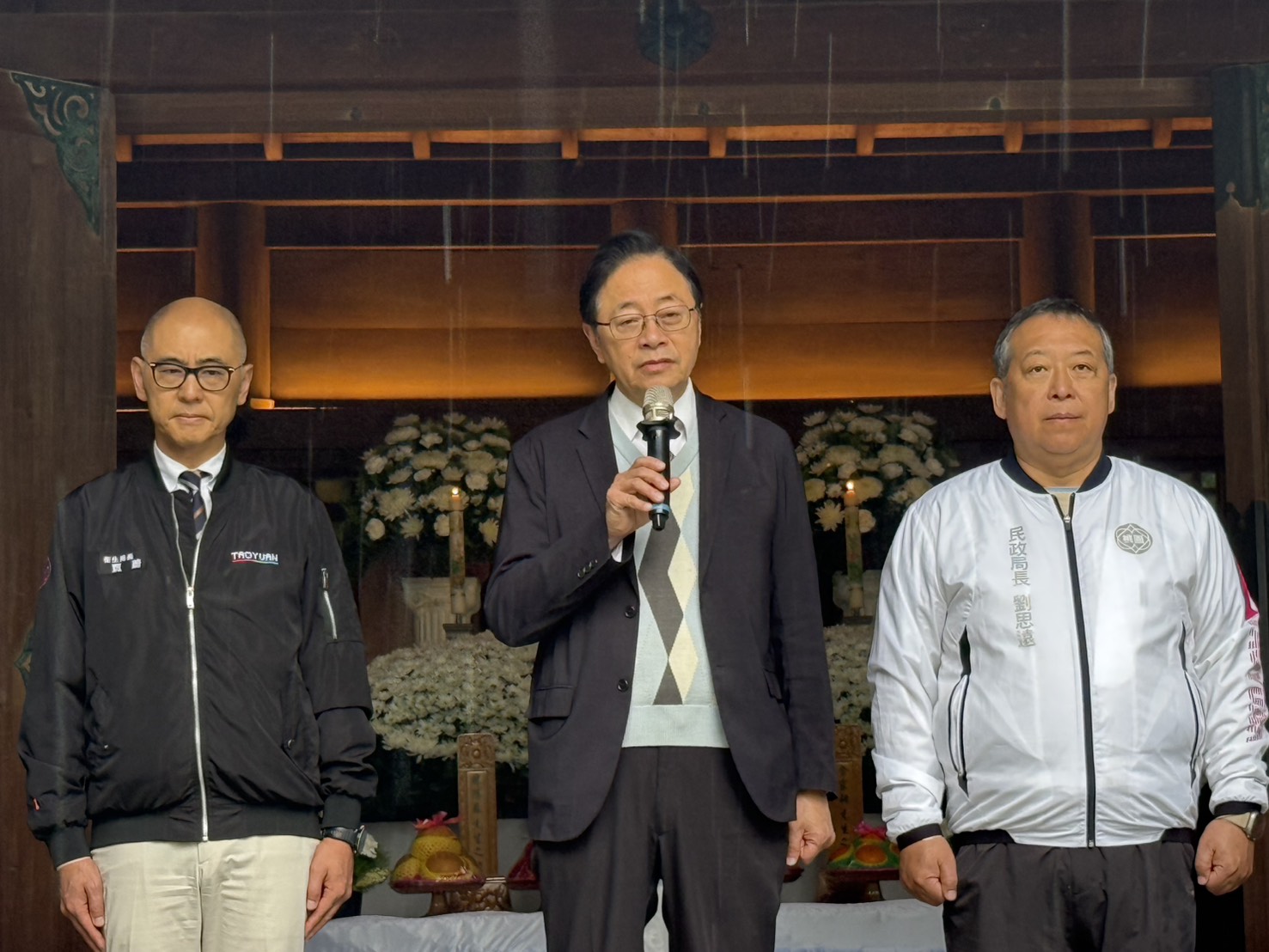 挖土機超人林鴻森、北車英雄余家昶入祀桃園忠烈祠 張善政向英靈致敬 S 58196017