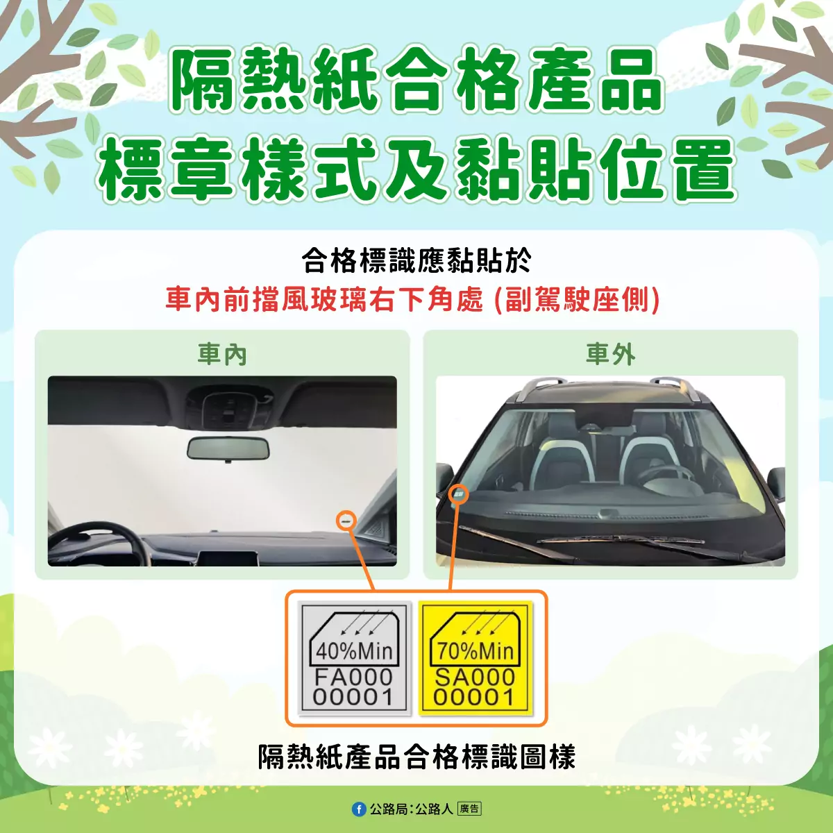 汽車隔熱紙納管新制上路 中壢監理站提醒這些事 S 67731532 0
