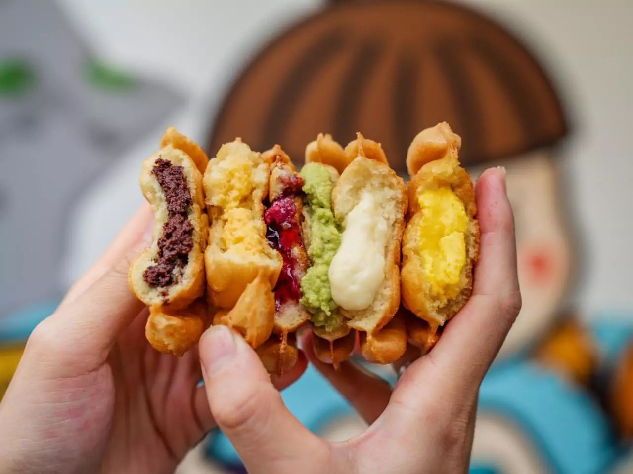 小琉球美食景點新寵!可愛雞蛋糕餡料爆棚成親子旅遊必吃 S 72818699 0