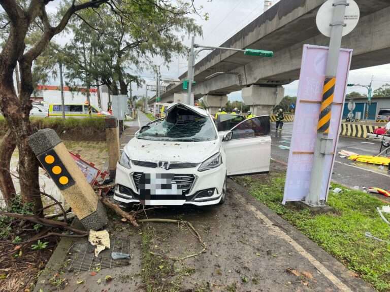 楊梅轎車遭大貨車撞釀2死2傷！傷者最新狀況曝光