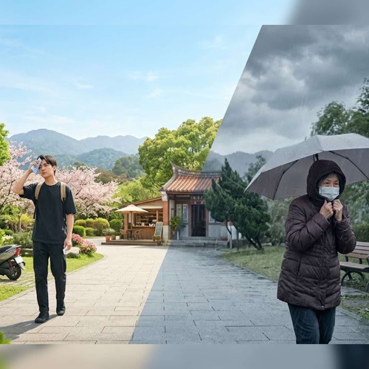 昨天流汗今天穿外套?疾管家籲春季氣候多變應落實防疫 昨天流汗今天穿外套?疾管家籲春季氣候多變應落實防疫