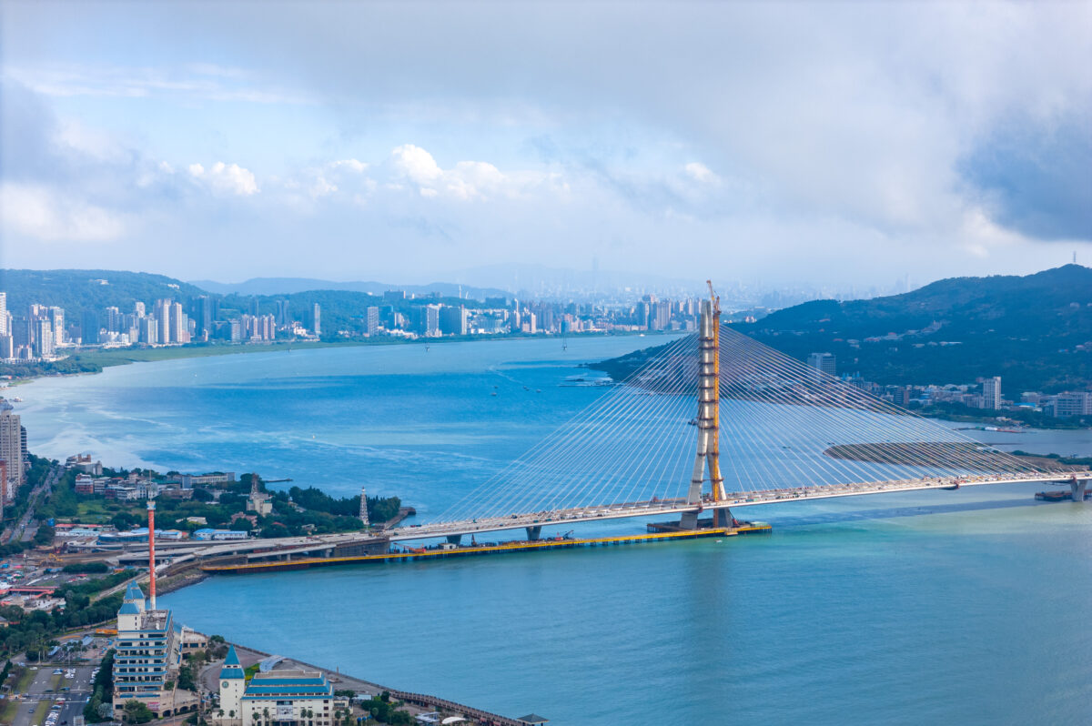 亞洲新地標!淡江大橋即將完工登船近距離震撼視角 S 90390647 0