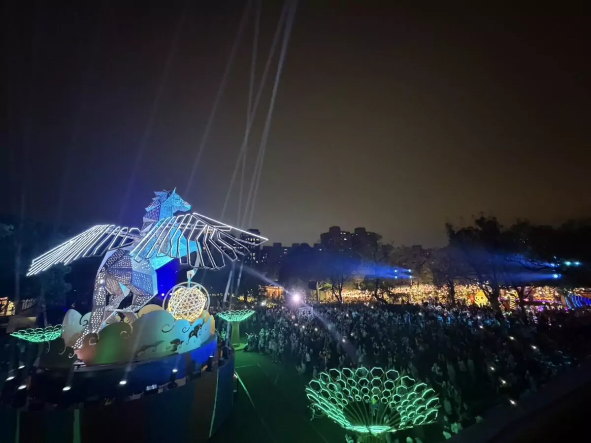 桃園燈會今晚落幕!飛馬主燈好評如潮、把握最後光影盛宴 S 96690463