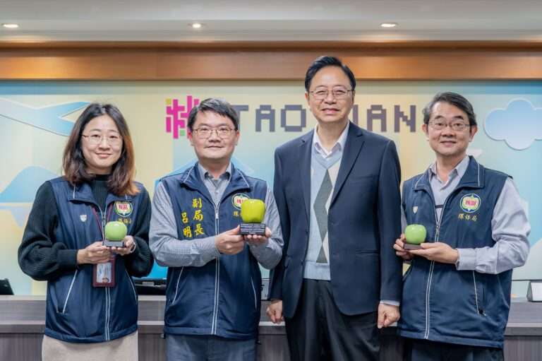 桃園永續治理成果驚艷世界 奪下英國「綠蘋果環境獎」3殊榮