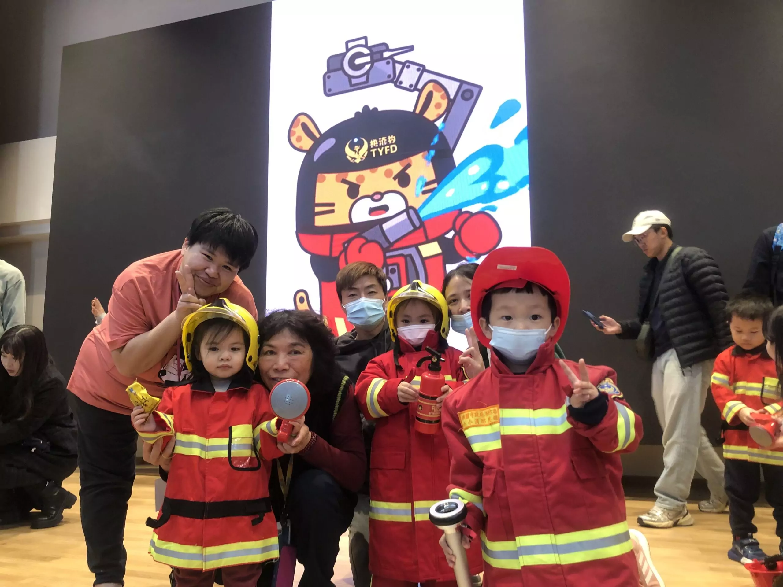 桃消復旦分隊邀孩童化身防災小尖兵 玩樂中學習保護自我 桃消復旦分隊邀孩童化身防災小尖兵 玩樂中學習保護自我