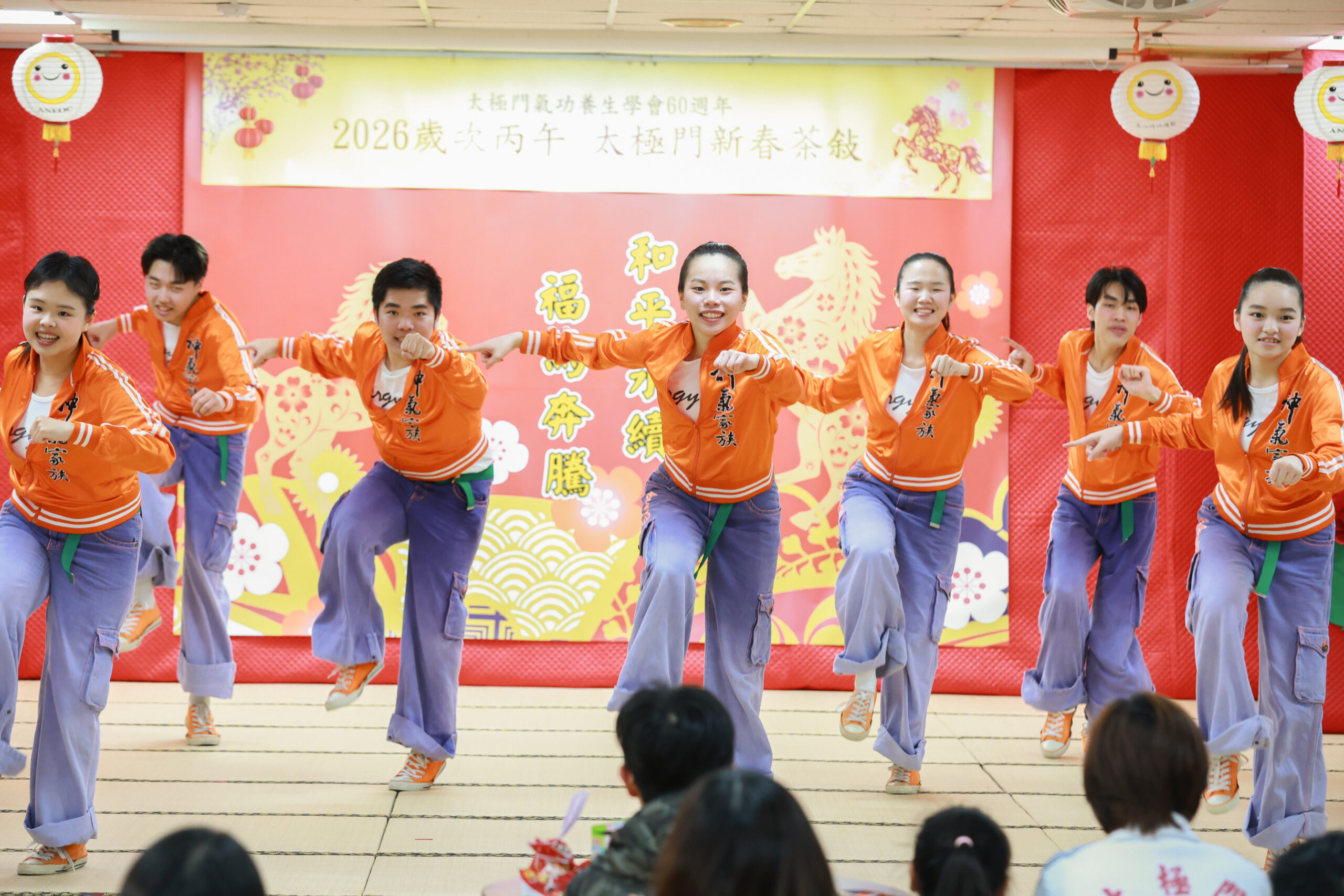太極門氣功養生學會成立60周年 環北道館新春茶敍溫馨登場 圖3龍馬舞 scaled