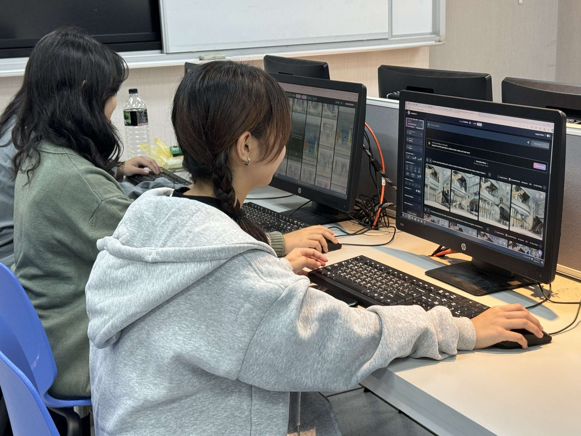 圖二元智規劃重點課程輔導與微型課程，如基礎程式設計等課程。