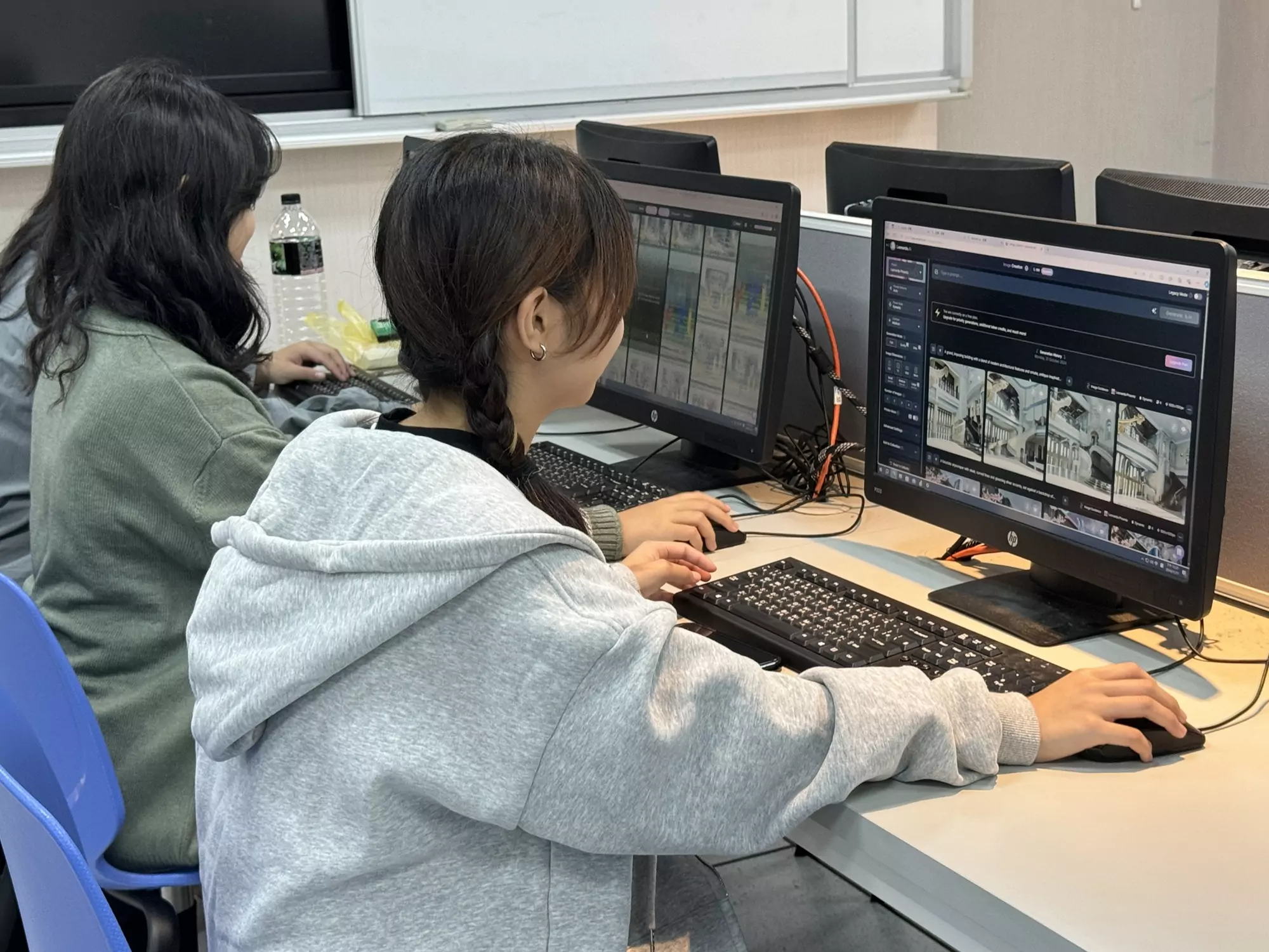 圖二元智規劃重點課程輔導與微型課程，如基礎程式設計等課程。