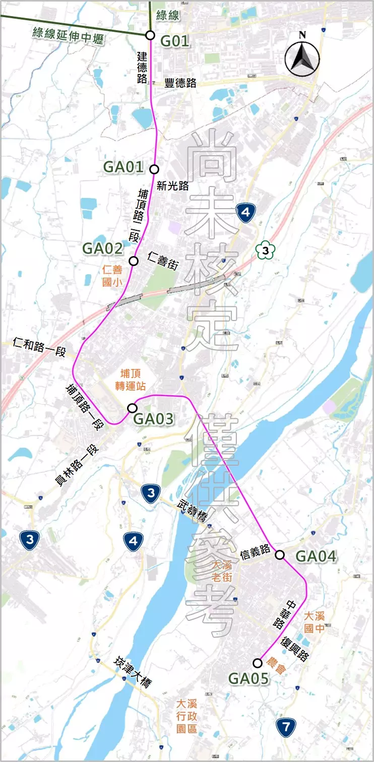 1140728綠延大溪路線圖宣傳單