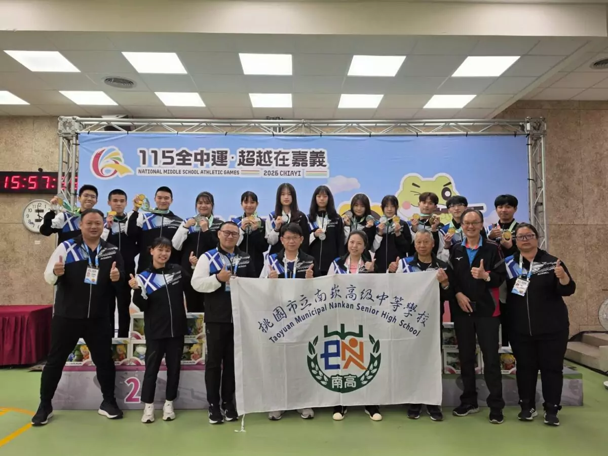 桃園南崁高中射擊隊全中運發威 橫掃5金7銀寫校史新頁 154931