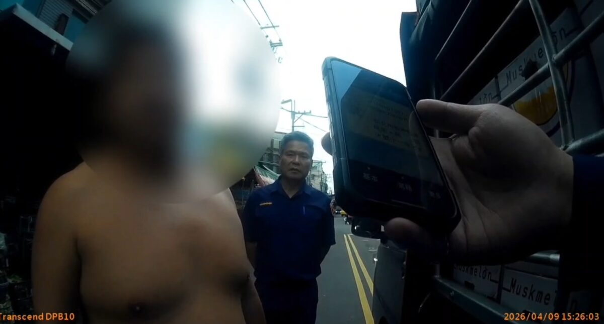 忠貞市場菜販違停遭攔查還謊報身分 警一查竟背「16條通」 1775886330024 0