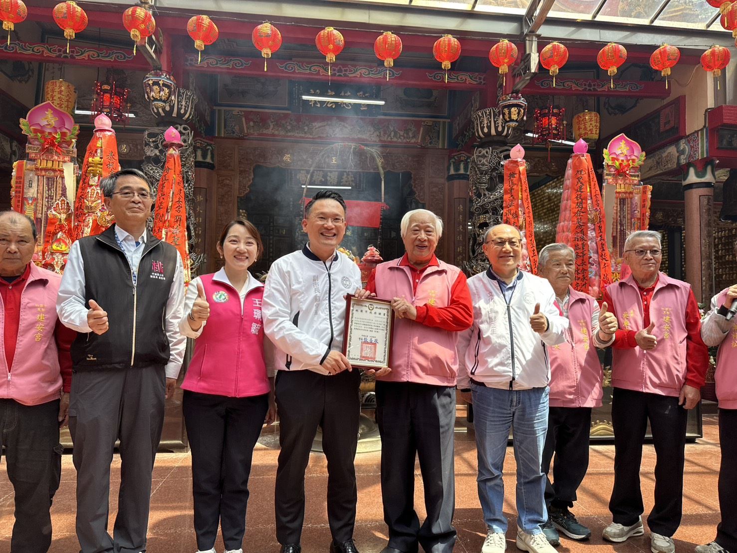 桃園市定民俗+1 東勢建安宮六保輪值開漳聖王聖誕慶典正式登錄