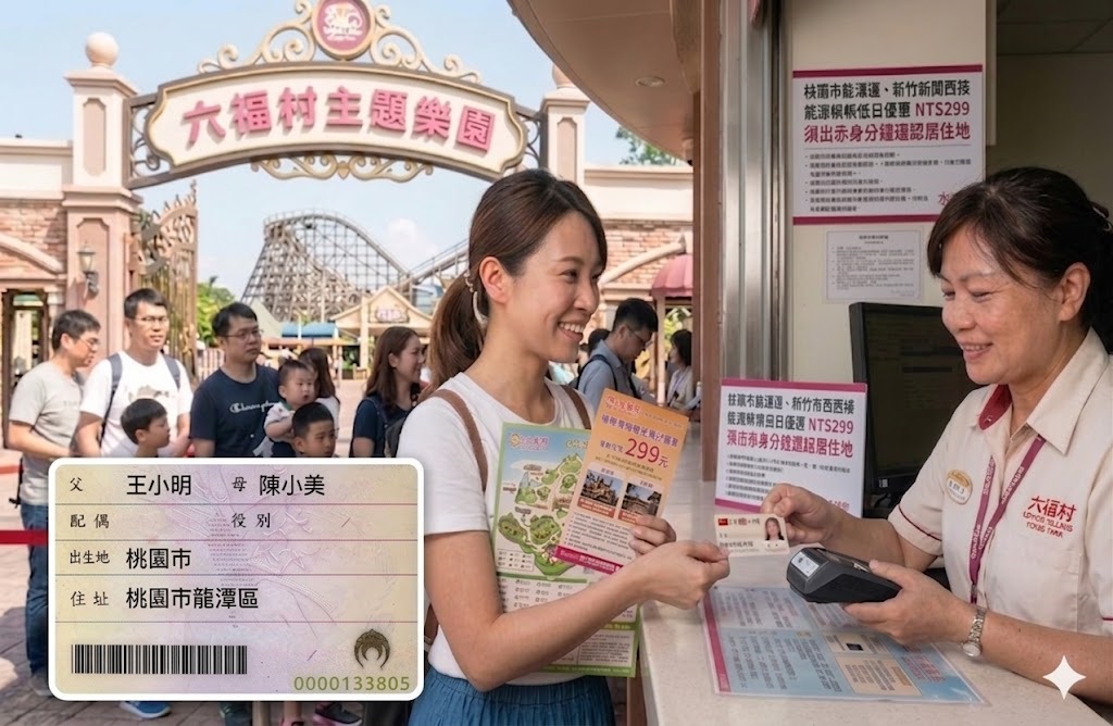 龍潭人有福了!六福村推鄉親優惠 指定日期入園只要299元 龍潭人有福了!六福村推鄉親優惠 指定日期入園只要299元