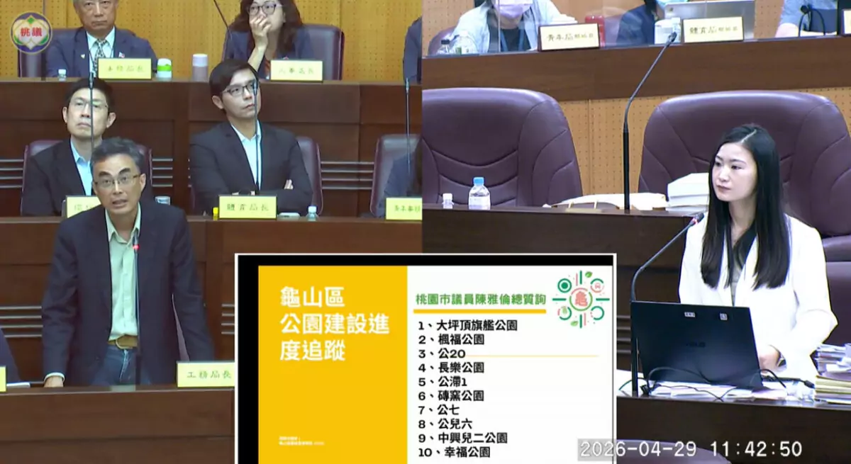 龜山鄉親久等了!陳雅倫爭取公兒六公園 桃市府:將分三期推動 23CD0BAD 6B14 4CCF 8766 FA9882634474