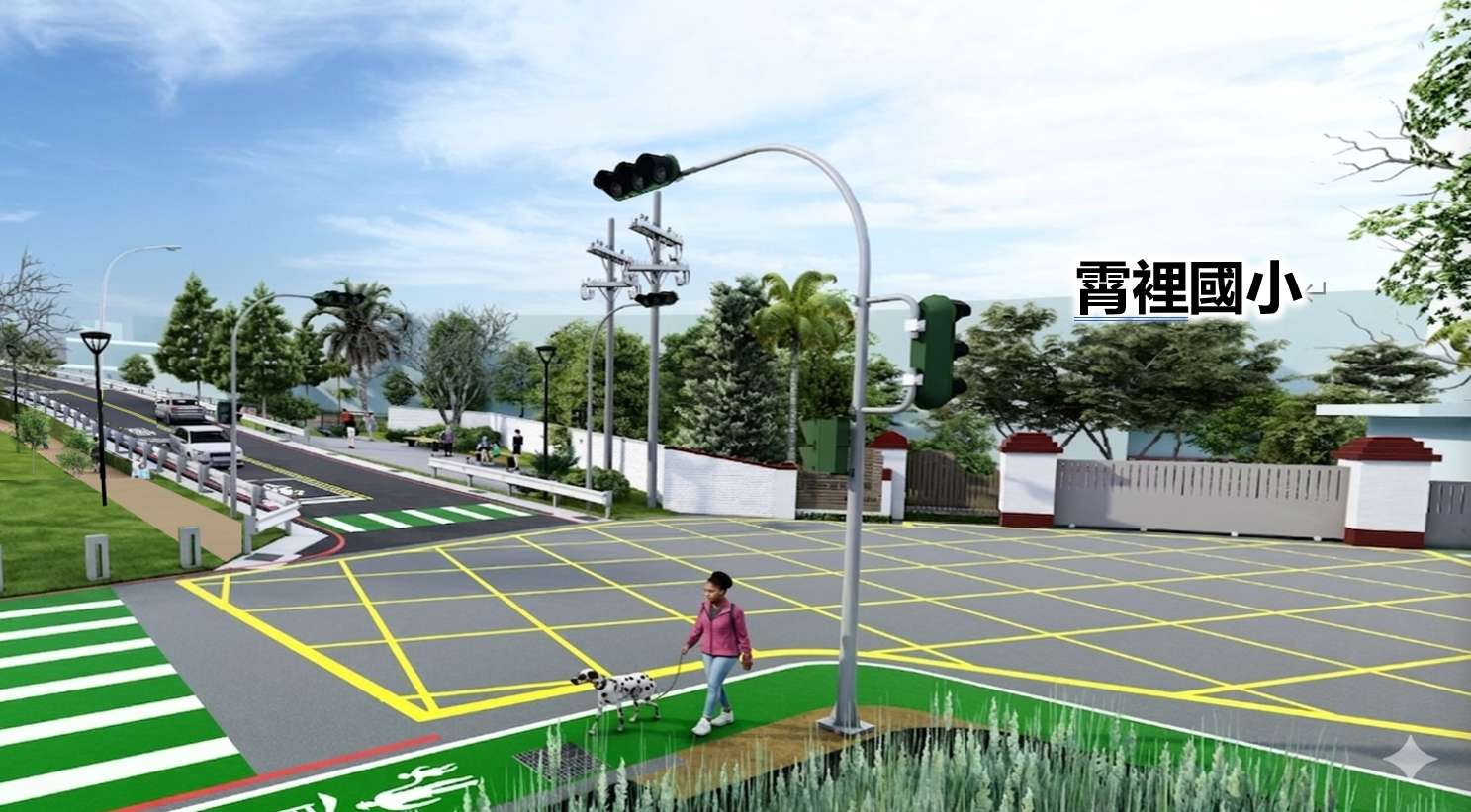 解決八德霄裡國小通學亂象!桃園斥4950萬「開瓶」打造都市綠廊 解決八德霄裡國小通學亂象!桃園斥4950萬「開瓶」打造都市綠廊