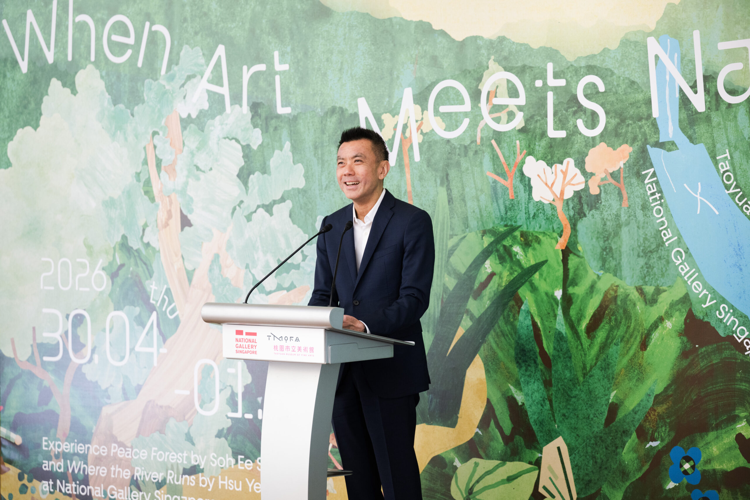 3.新加坡國家美術館陳維德館長致詞圖片提供／桃園市立美術館｜新加坡國家美術館 0 scaled