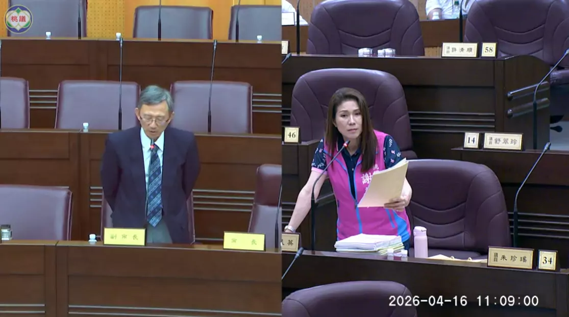 桃園倒數迎接全民運 謝美英舉3例盼市府嚴把場館器材 42727
