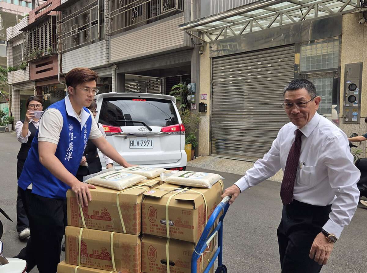 營造大廠捐3千公斤有機米做愛心 關懷桃園13區受扶助家庭 546864 3