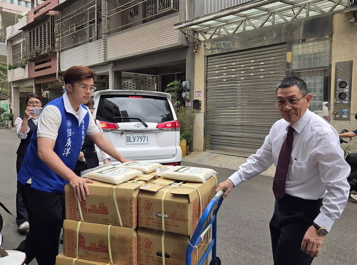營造大廠捐3千公斤有機米做愛心 關懷桃園13區受扶助家庭 546864 3