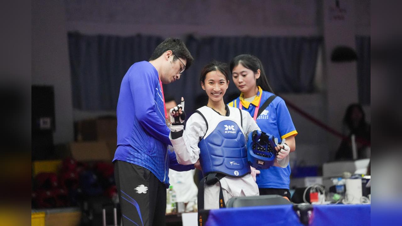 國體大黃映瑄挺過網路性霸凌風波 全大運跆拳道強勢摘金 國體大黃映瑄挺過網路性霸凌風波 全大運跆拳道強勢摘金