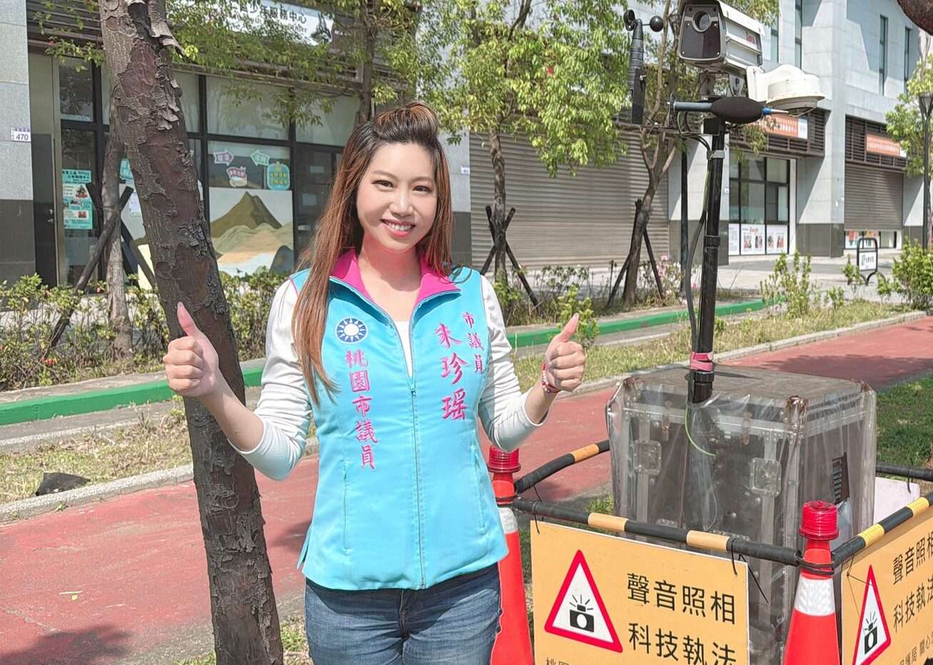 桃園議員朱珍瑤遭威脅！黑衣男闖服務處嗆「別碰這議題」