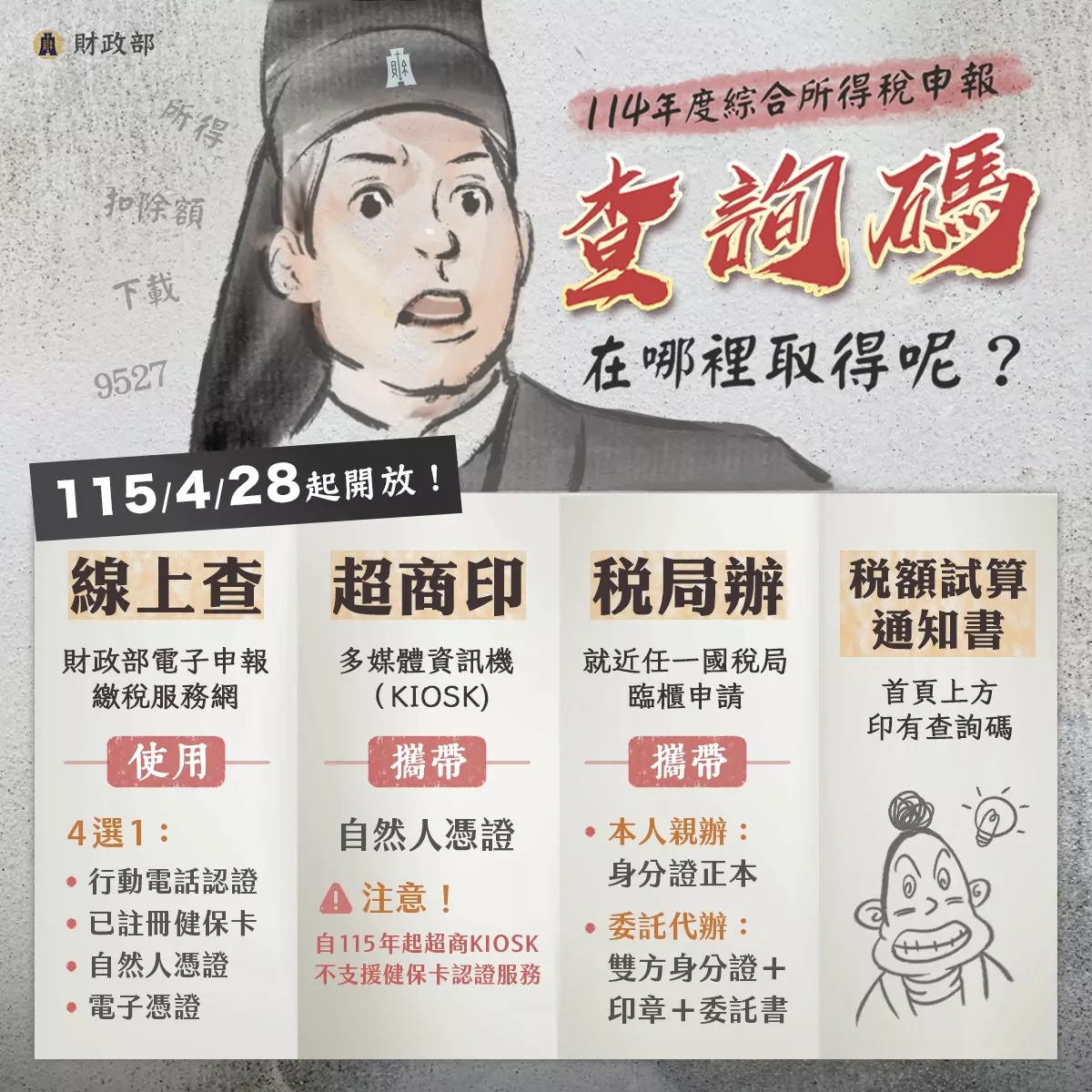 報稅季要來了!4大管道快速取得「查詢碼」 超商機台不再支援健保卡認證 673813744 1274694364846013 2505646348252644327 n