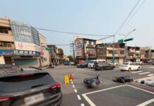 【有片】闖紅燈釀禍!平鎮上班尖峰4台機車撞成一團 【有片】闖紅燈釀禍!平鎮上班尖峰4台機車撞成一團