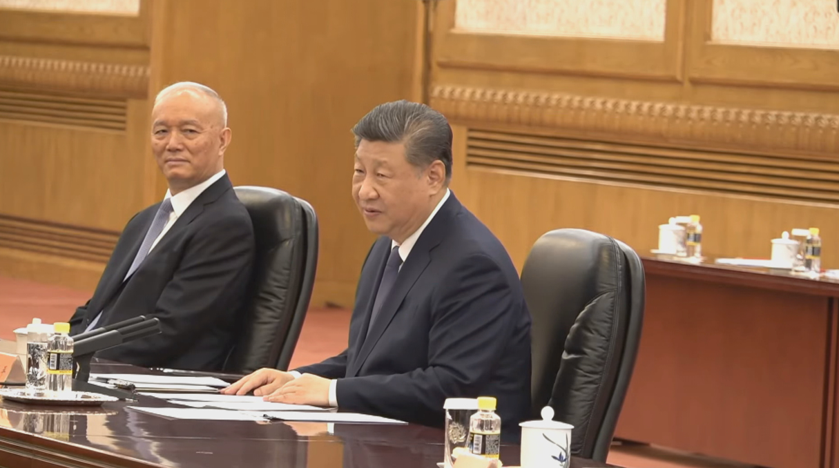 習近平會鄭麗文談台海局勢 強調兩岸未來「掌握在中國人手中」 習近平會鄭麗文談台海局勢 強調兩岸未來「掌握在中國人手中」