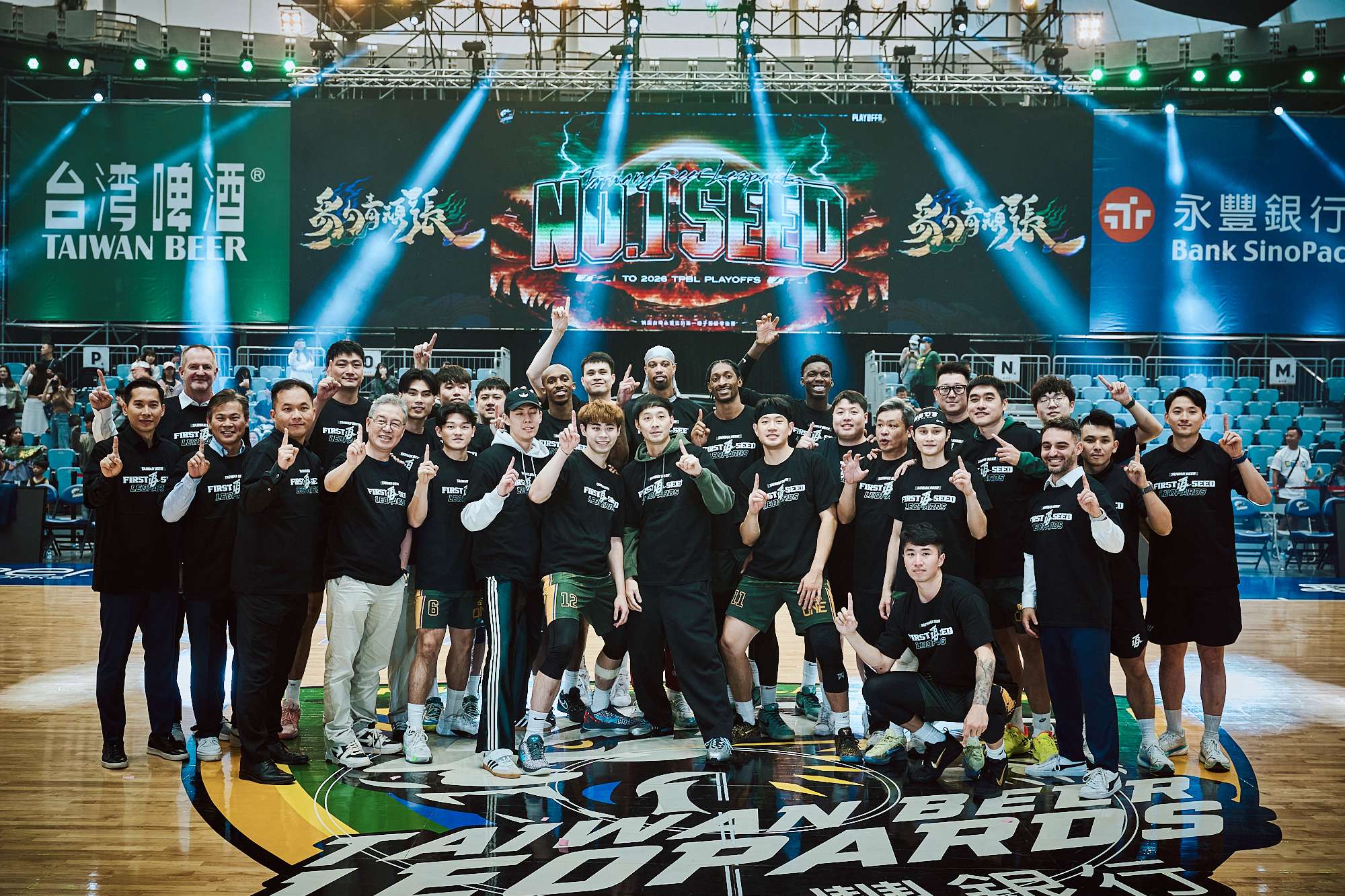 6033位觀眾見證!桃園台啤永豐雲豹主場激戰夢想家 例行賽摘冠 6033位觀眾見證!桃園台啤永豐雲豹主場激戰夢想家 例行賽摘冠