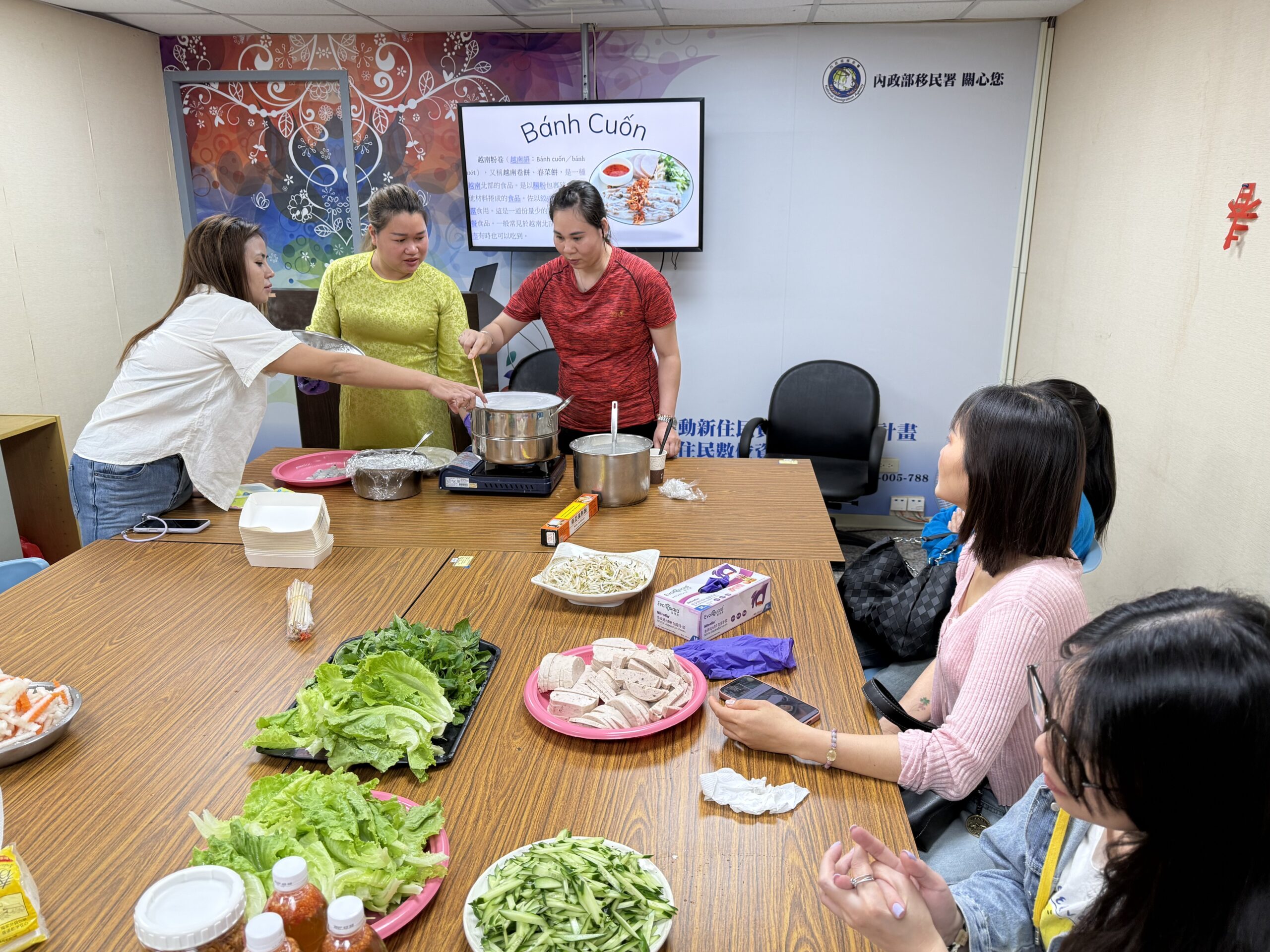 越南粉捲飄香移民署桃園站 新住民手作美食分享在台經驗 越南粉捲飄香移民署桃園站 新住民手作美食分享在台經驗