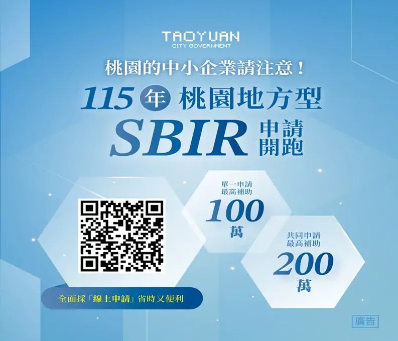 助攻中小企業創新!桃園SBIR總經費3800萬 即日起受理 S 251519011 0