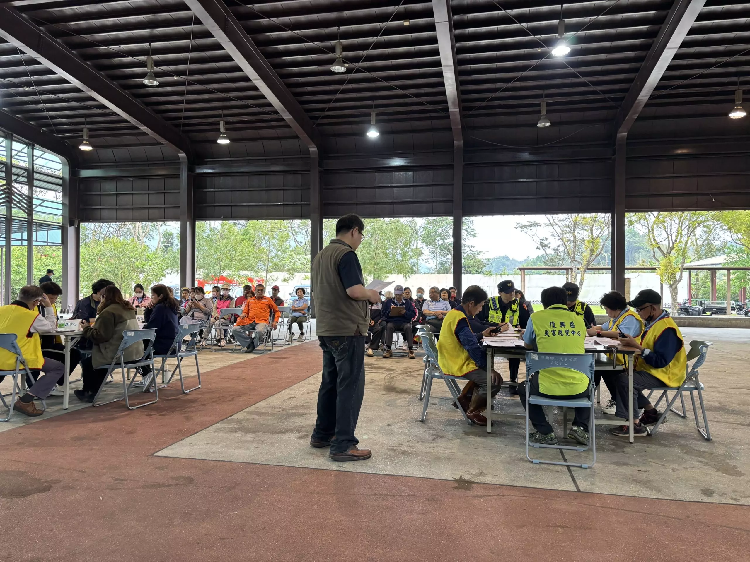 桃園水務局辦理土石流防災演練 復興區里長回憶11年前部落居民驚險撤離 桃園水務局辦理土石流防災演練 復興區里長回憶11年前部落居民驚險撤離